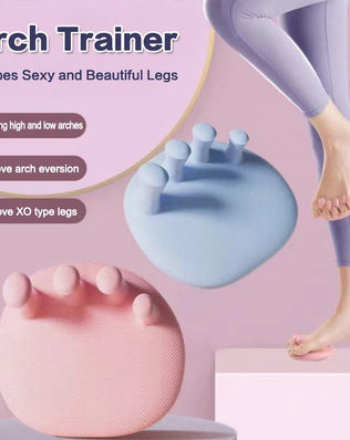 Set of 2 Leg Fitness Trainers for Arch Feet, Toe Splints for Thumb Valgus Correction and Buttock Training - Problems Solved