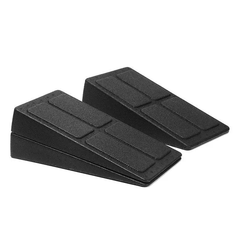Durable 3-In-One Fitness Gear - Leg Stretcher, Squat Foam Wedge, Calf Raise Slant Board, Easy to Install Yoga Wedge Accessory - Problems Solved