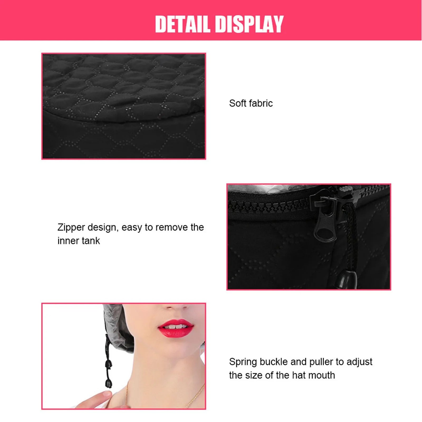 Hot Oil Treatment Hat Heating Hat Household Electric Heating Hat Adjustable Hot Oil Treatment Hat for Hair Care - Problems Solved