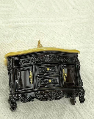Dollhouse Decoration Accessories; Mini Bathroom Furniture with Basin, Sink and Mirror. - Problems Solved
