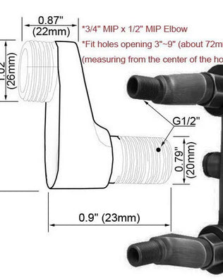 Bathroom Accessory Golden Brass Claw Foot Wall Mounted Bath Tub Rain Shower Faucet Adjustable Adapter Swing Arms zba179 - Problems Solved