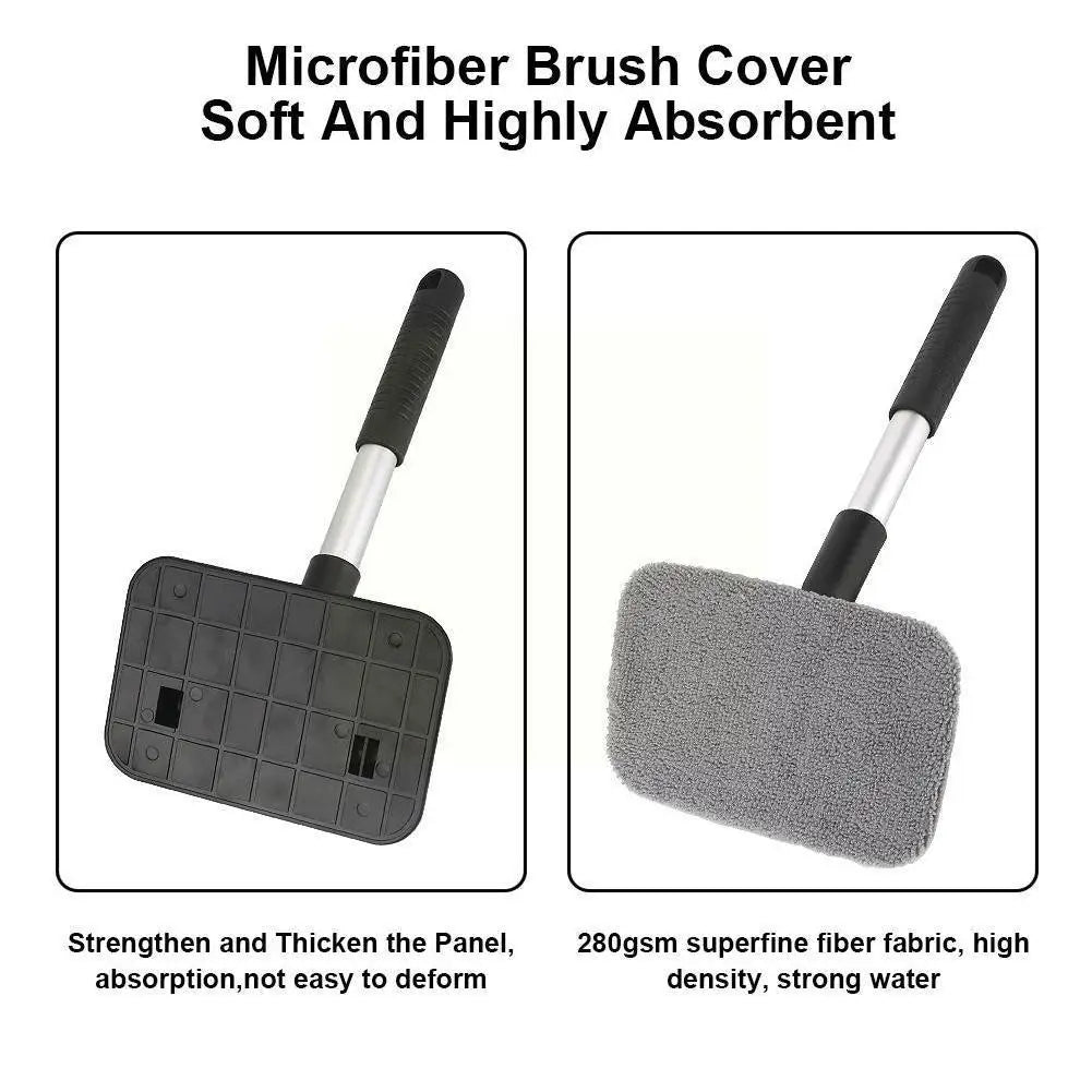 Car Mop Cleaning Windows Windshield Fog Cleaning Tool - Problems Solved