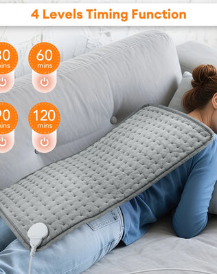 Electric Heating Pad Shoulder Back Leg Pain Relief Physiotherapy Winter Heater Timed Temperature Control Heating Blanket Mat - Problems Solved