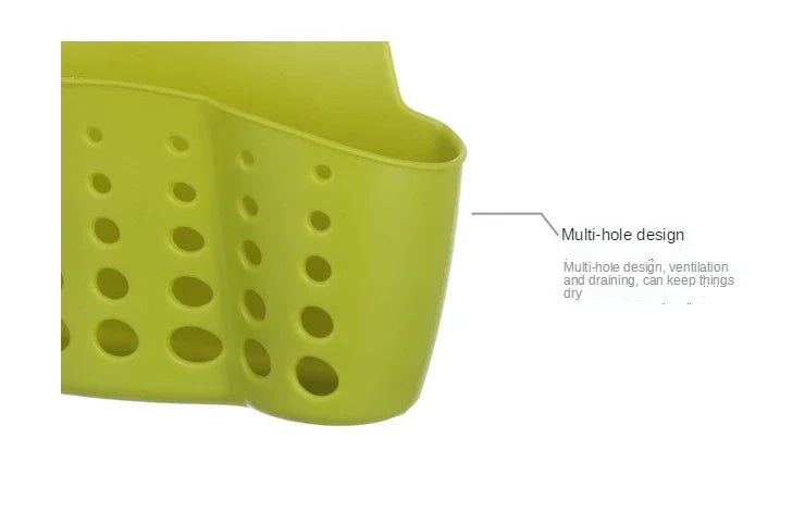 Home Storage Drain Basket Kitchen Sink Holder Adjustable Soap Sponge Shlf Drainer Organizer Gadget Bathroom Accessories - Problems Solved