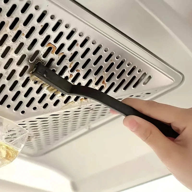 3pcs/gas stove cleaning brush stove range hood cleaning brush household kitchen dead corner decontamination wire brush - Problems Solved