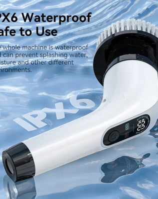 Electric Cleaning Brush Cordless Handheld Shower Scrubber Spin - Problems Solved