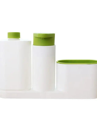 Bathroom Storage Rack For Cleaning Rack Washing Sponge Brush Sink Detergent Soap Dispenser Bottle Kitchen Organizer Gadgets - Problems Solved