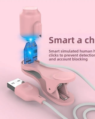 Small Gadget 3 Gears Screen Auto Clicker USB Phone Tap Auto - Problems Solved