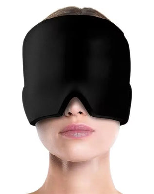Migraine Relief Hat headache hat Gel Hot Cold Therapy Ice Cap For Relieve Pain Ice Hat Eye Mask Stress Pressure Pain Relief - Problems Solved