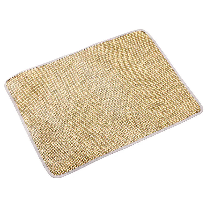 Summer Cooling Gel Pad for Dogs Cats Non Slip Pet Mat Heat Relief Washable Bamboo Bedding Indoor Outdoor Use - Problems Solved