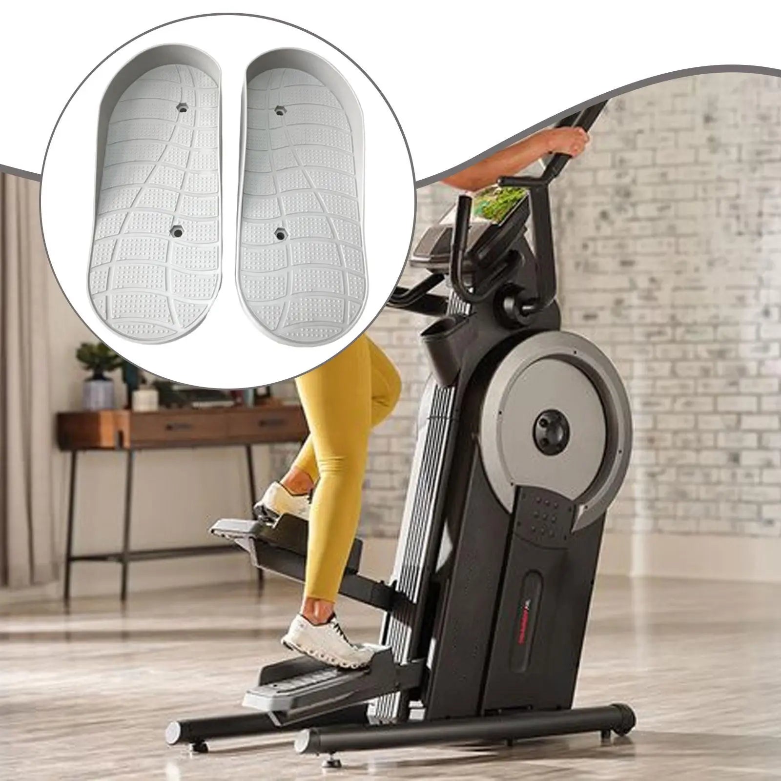 Elliptical Foot Pedals Fitness Equipment Footboard Repair Accessories Elliptical Machines Foot Pedals for Home Indoor Gym - Problems Solved