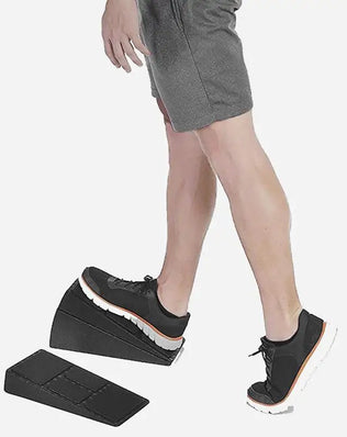 Durable 3-In-One Fitness Gear - Leg Stretcher, Squat Foam Wedge, Calf Raise Slant Board, Easy to Install Yoga Wedge Accessory - Problems Solved