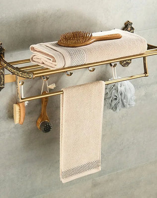 Antique Bathroom Hardware Set Wall-mounted Towel  Toilet Brush  Hair Dryer  Soap Dish Shower Corner  Accessories - Problems Solved