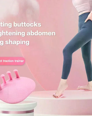 Set of 2 Leg Fitness Trainers for Arch Feet, Toe Splints for Thumb Valgus Correction and Buttock Training - Problems Solved