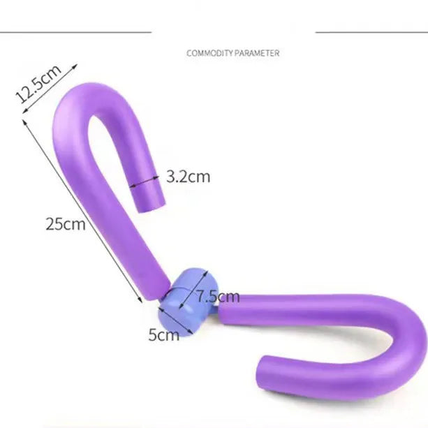 Home Fitness Equipment PVC Leg Thigh Exercisers Gym Sports Thigh Master Leg Muscle Arm Chest Waist Exerciser Workout Machine Gym - Problems Solved