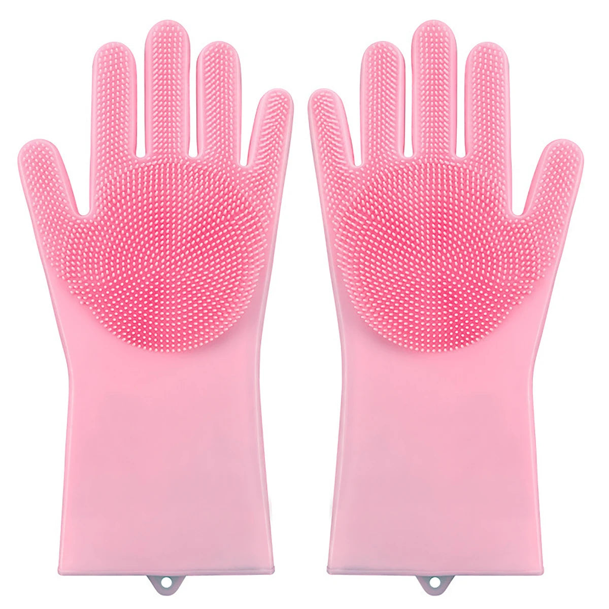 Pet Grooming Cleaning Gloves Dog Cat Bathing Shampoo Glove Scrubber Magic Dishwashing Cleanner Sponge Silicon Hair Removal Glove - Problems Solved