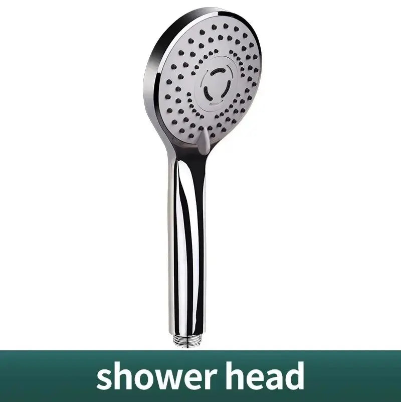 Bathroom Pressurized Hand Shower Package Accessories Shower Nozzle Large Water Output 5 Models Universal Adaptation Save Water - Problems Solved
