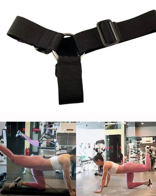 Fitness Glute Leg Buttocks Workout Kickback Strap Portable - Problems Solved