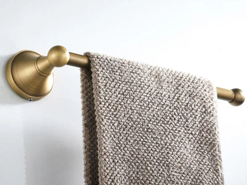 Bathroom Accessories Antique Brass Wall Mounted Toilet Paper Holder