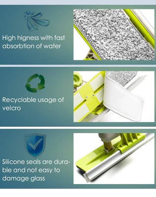 Hot Upgraded Telescopic High-rise Window Cleaning Glass - Problems Solved