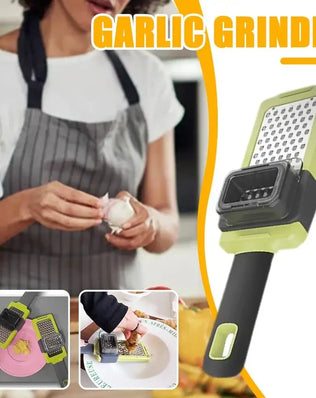 Kitchen Novel Garlic Crusher Ginger Grinding Grater Planer - Problems Solved
