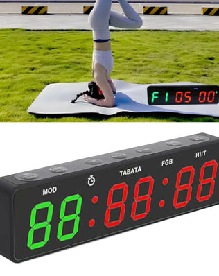 Gym Timer Clock HIIT Mode Portable Stopwatch Countdown - Problems Solved