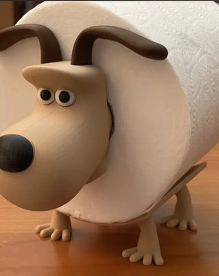 Puppy Toilet Holder Home Decor Bathroom Accessory Storage Suitable for Toilets for Bathrooms Kitchens Living Rooms Unique Gift - Problems Solved