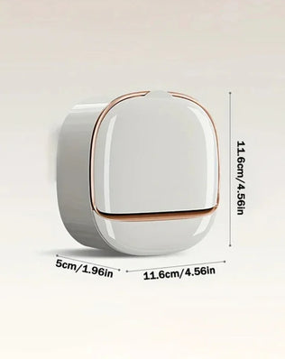 Bathroom Drain Soap Box Wall Mounted ABS Soap Box with Lid Waterproof Soap Dish Dishes Storage Box Travel Organizer Case Storage - Problems Solved