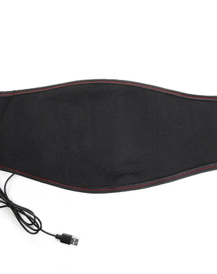 USB Electric Heating Belt Tourmalin Infrared Back Waist Massage Support Brace Band Warmer Relief Pain Belly Thermal Heat Pad - Problems Solved