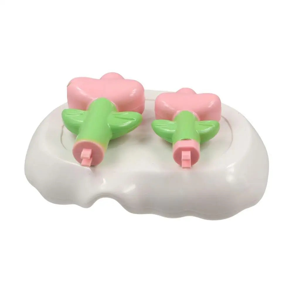 Bathroom Accessories Creative Flower Decor Soap Dish Cute Non-slip Soap Holder Plastic Portable Drain Soap Tray Storage - Problems Solved