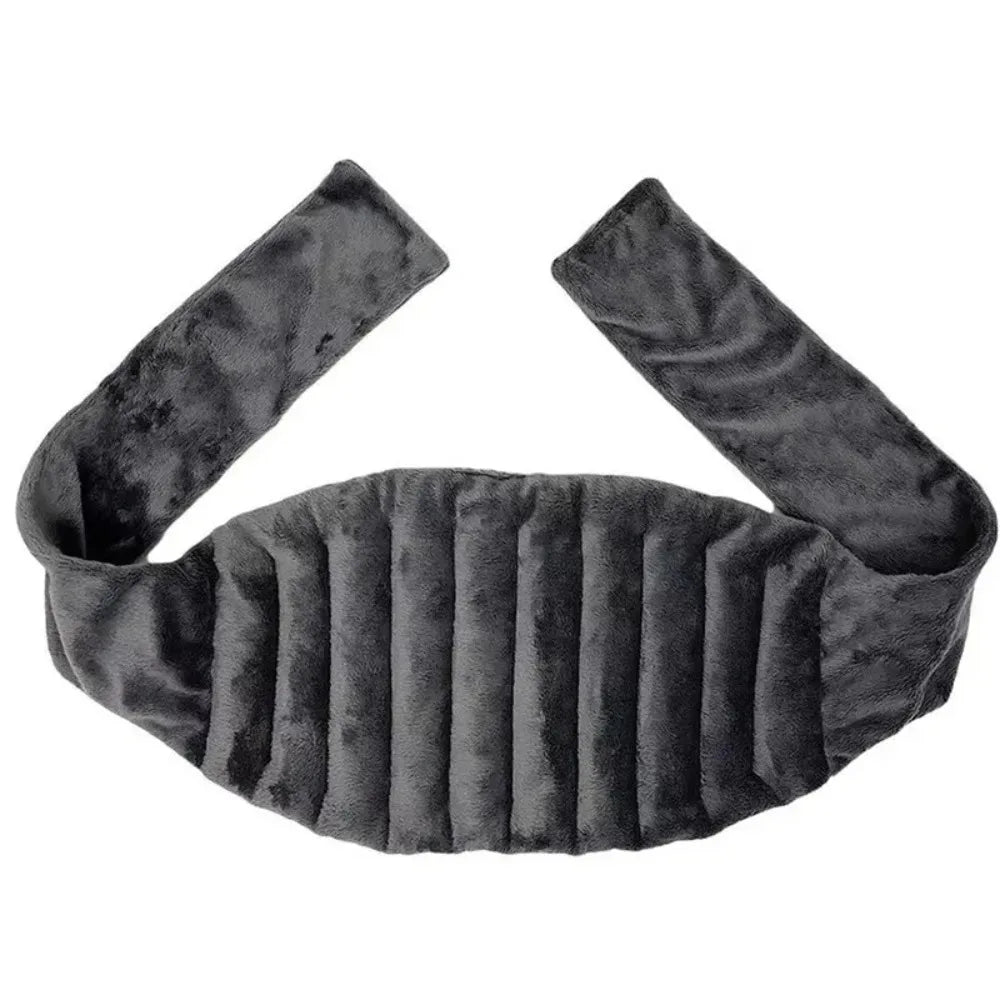 Pain Relief Heating Pad Microwave Hot Wrap Belt Double Sided Fleece for Neck Shoulder Back Soothing Muscle Ache Home Use - Problems Solved