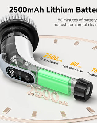 Electric Cleaning Brush Cordless Handheld Shower Scrubber Spin - Problems Solved
