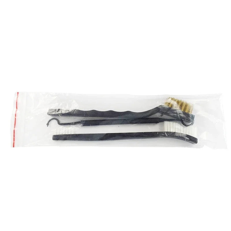Cleaning Tool Double-end Mini Wire Brush Set Stainless Steel Brass Nylon Cleaning Polishing Detail Metal Rust Brush - Problems Solved