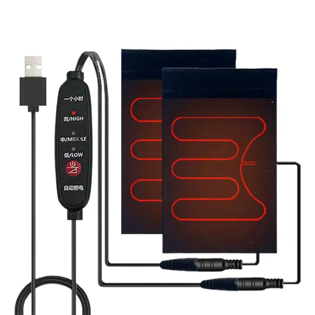 Heated Grips Cover for Motorcycle, 5V Handlebar Heater Motorcycle Heated Grips USB Power Waterproof ATV Heated Handlebar Warmers - Problems Solved