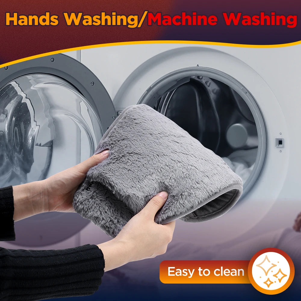 Electric Heating Abdomen Belt with Hand Warmer 3 Temp Levels Waist Warming Pad for Menstrual Relief Winter Health Care for Women - Problems Solved