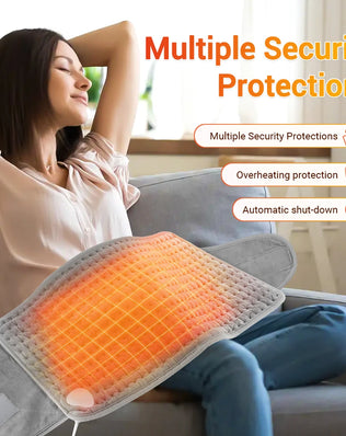 Electric Heating Pad Physiotherapy Thermal Blanket Temperature Control Hot Compress Waist Back Body Hand Winter Warmer - Problems Solved
