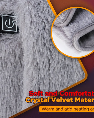 Electric Heating Abdomen Belt with Hand Warmer 3 Temp Levels Waist Warming Pad for Menstrual Relief Winter Health Care for Women - Problems Solved