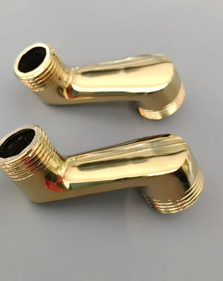 Bathroom Accessory Golden Brass Claw Foot Wall Mounted Bath Tub Rain Shower Faucet Adjustable Adapter Swing Arms zba179 - Problems Solved