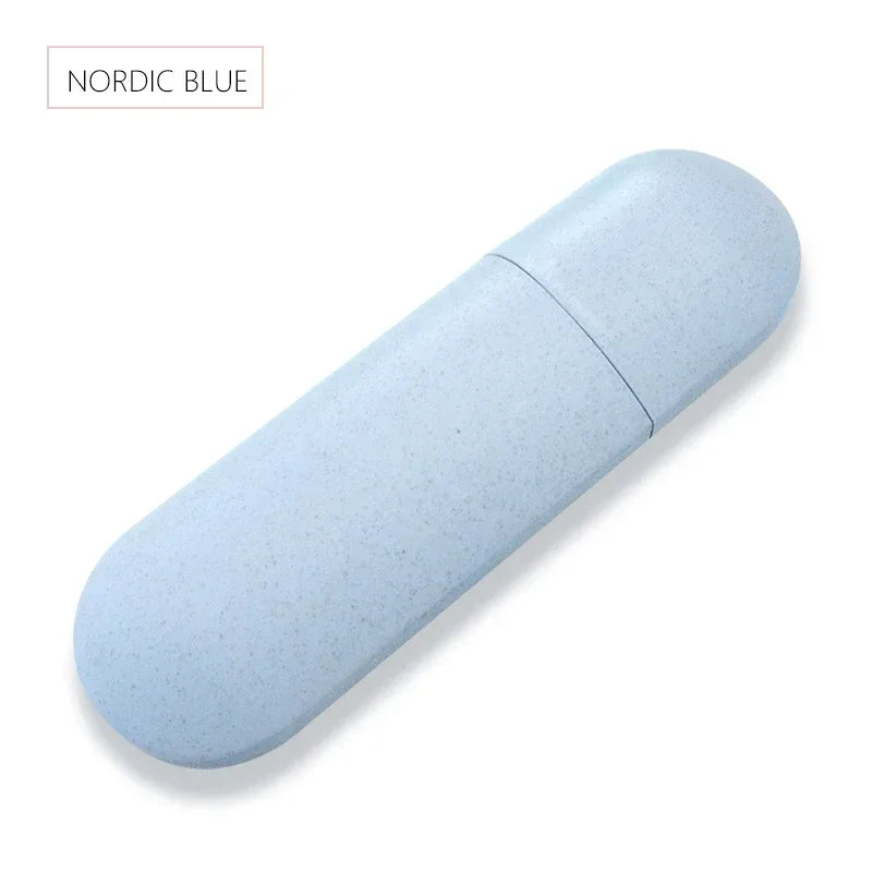 Bathroom Organizer for Toothbrush, Electric Toothbrush Holder, Portable Cosmetic Capsule Travel Case Organiser - Problems Solved