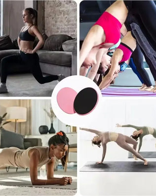 Fitness Household Pilates Core Sliders Exercise Gliding Discs Full-Body Workout Accessories Abdominal Training Sports Equipment - Problems Solved