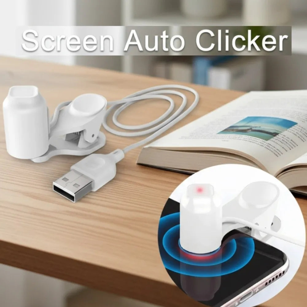 Small Gadget 3 Gears Screen Auto Clicker USB Phone Tap Auto - Problems Solved