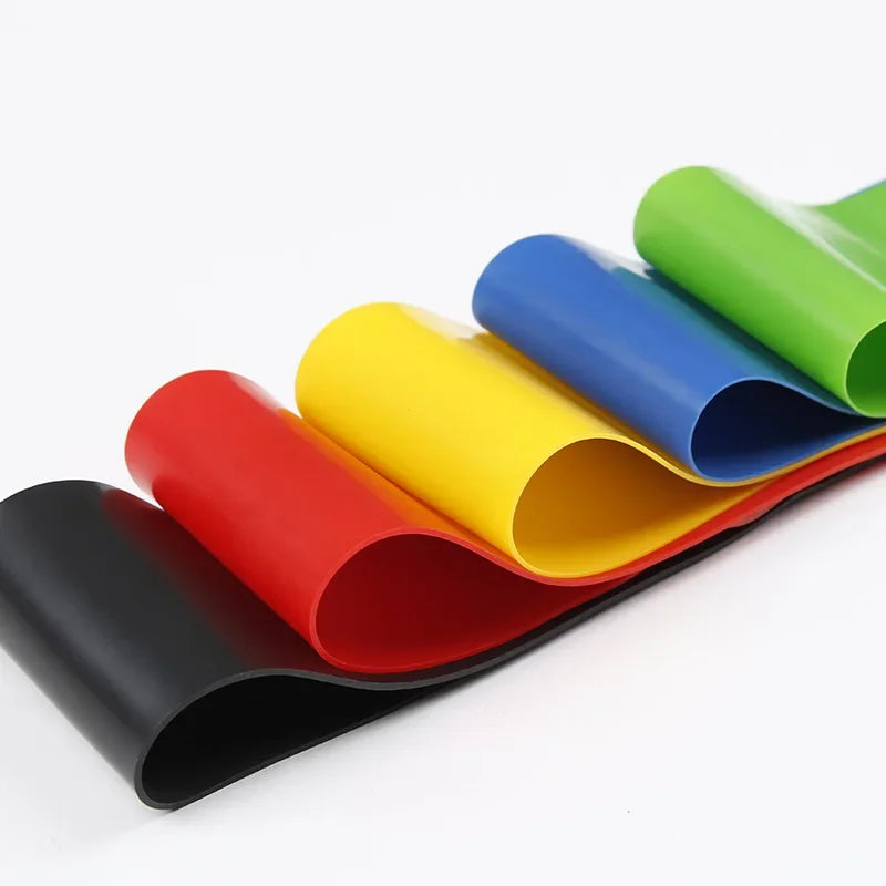 Portable Fitness Workout Equipment Rubber Resistance Bands Yoga Gym Elastic Gum Strength Pilates Crossfit Women Weight Sports - Problems Solved