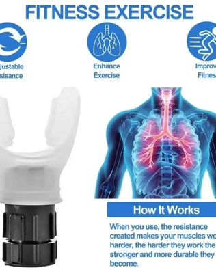Breathing Exercise For Lungs Portable Breath Fitness Exerciser - Problems Solved