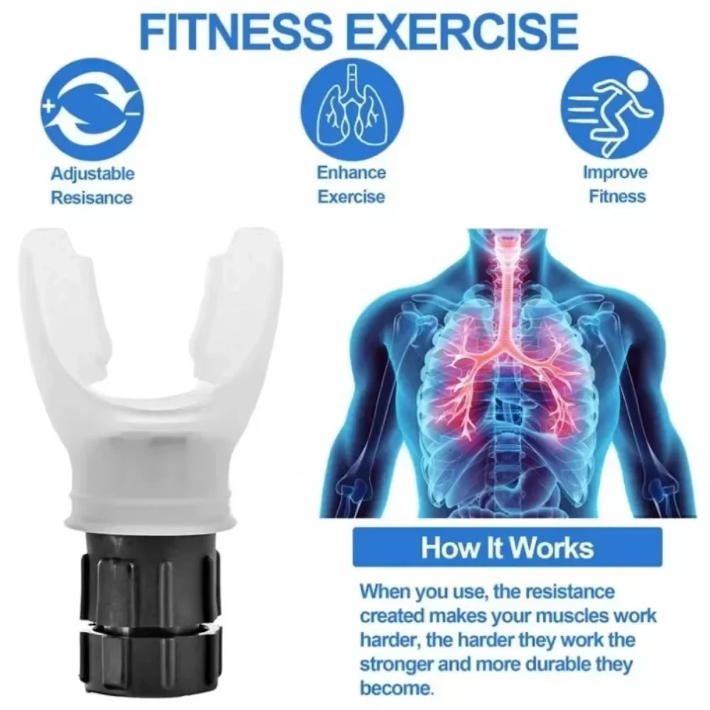 Breathing Exercise For Lungs Portable Breath Fitness Exerciser - Problems Solved