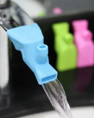 Bathroom Silicone Faucet Extender Bathroom Sink Device Home Multifunctional Cleaning Tools Children Faucet Extenders Kitchen - Problems Solved