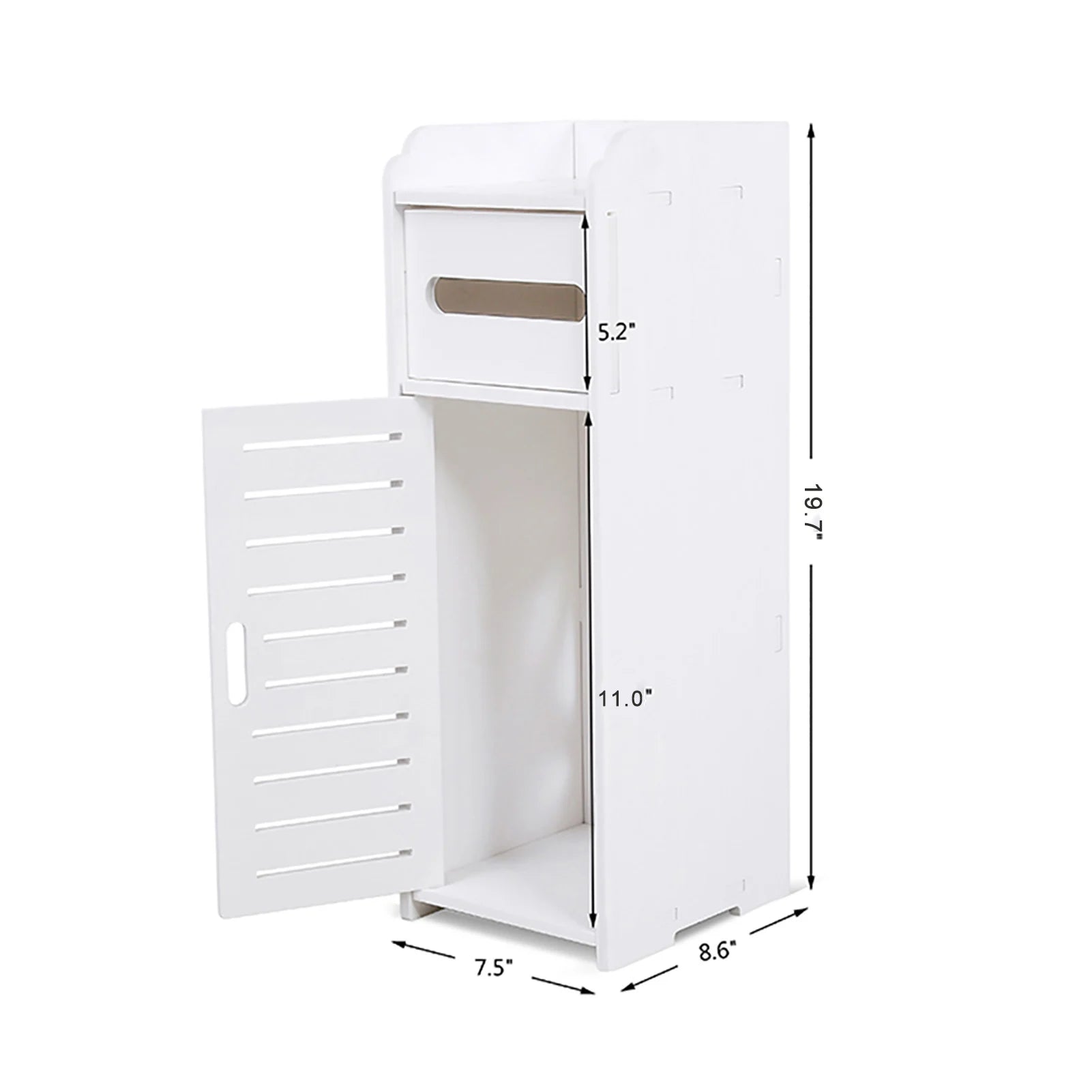 Bathroom Cabinet White Wooden Bathroom Cabinet Toilet Storage Shelf  Organizer Toilet Cabinet Wooden Bathroom Cabinet - Problems Solved