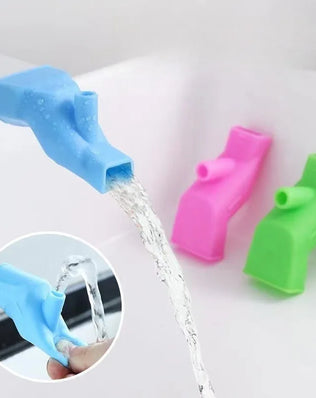 Bathroom Silicone Faucet Extender Bathroom Sink Device Home Multifunctional Cleaning Tools Children Faucet Extenders Kitchen - Problems Solved
