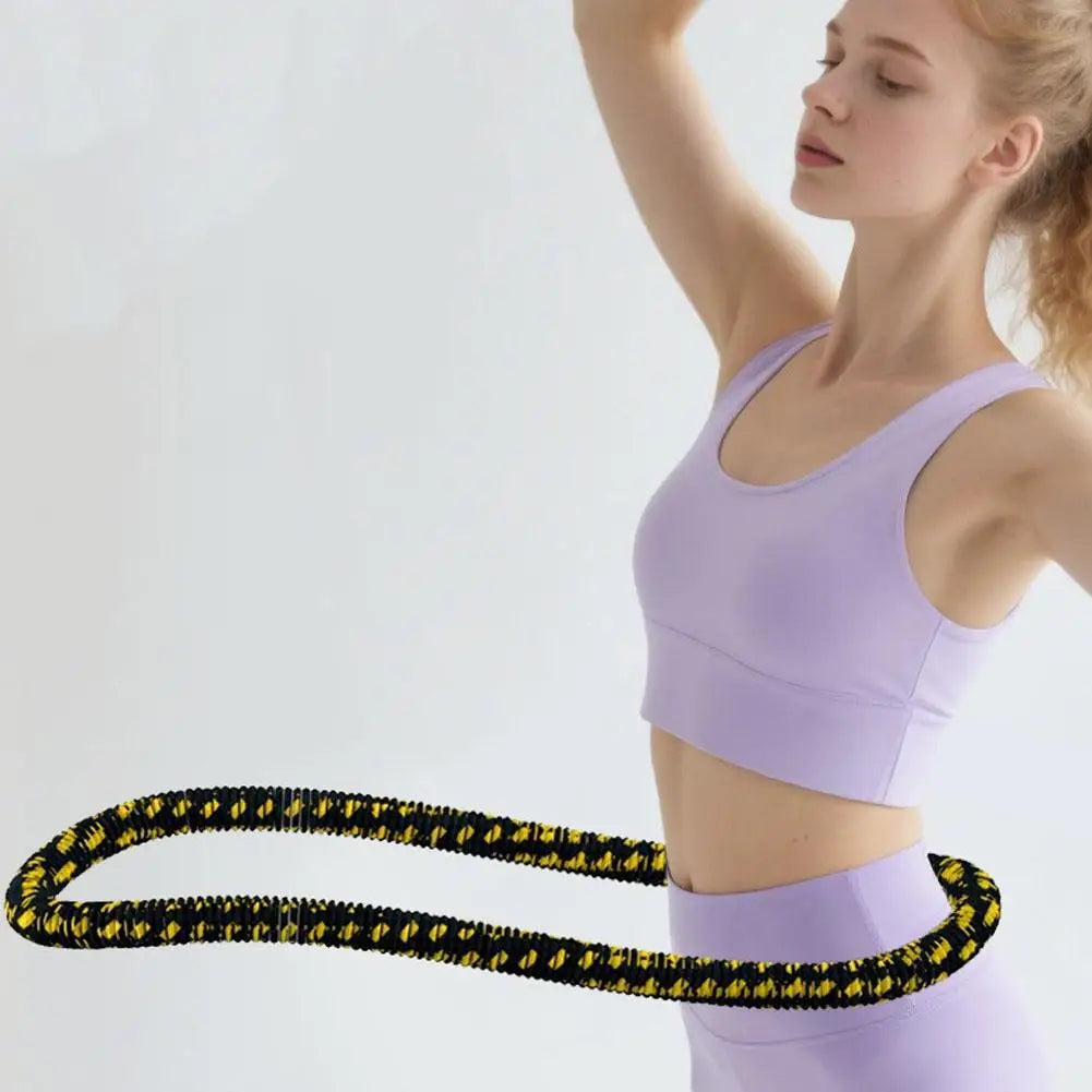 Fitness Circle Portable Exercise Ring Foldable Waist Shaping Soft - Problems Solved