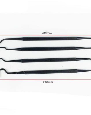 Cleaning Tool Double-end Mini Wire Brush Set Stainless Steel Brass Nylon Cleaning Polishing Detail Metal Rust Brush - Problems Solved