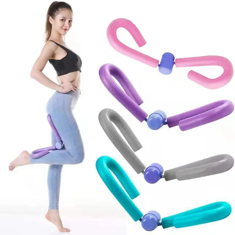 Home Fitness Equipment PVC Leg Thigh Exercisers Gym Sports Thigh Master Leg Muscle Arm Chest Waist Exerciser Workout Machine Gym - Problems Solved